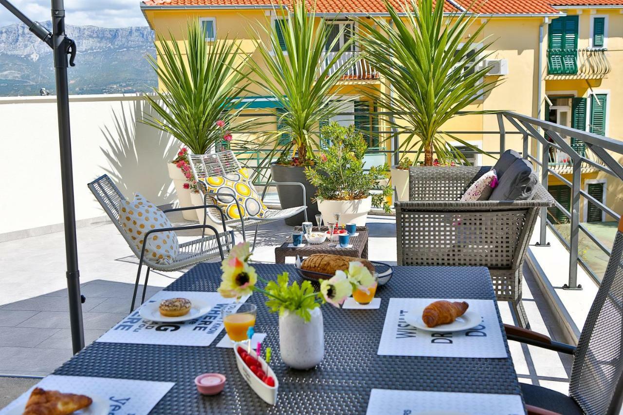 Luxury Urban Villa Apartments With Jacuzzi Split Ngoại thất bức ảnh