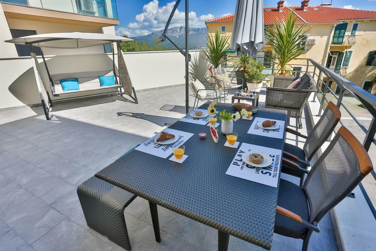 Luxury Urban Villa Apartments With Jacuzzi Split Ngoại thất bức ảnh