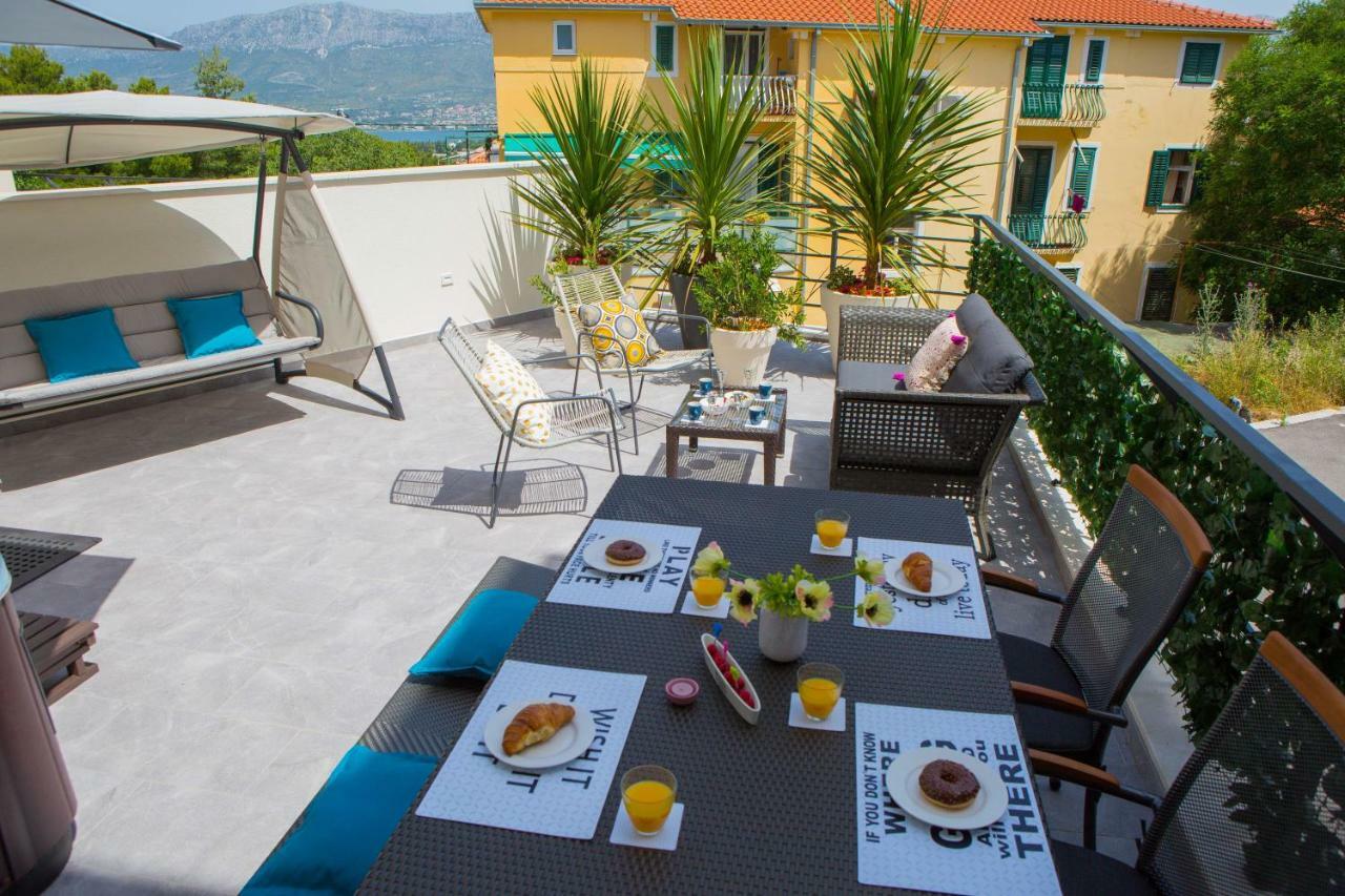 Luxury Urban Villa Apartments With Jacuzzi Split Ngoại thất bức ảnh